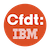 CFDT IBM France Logo